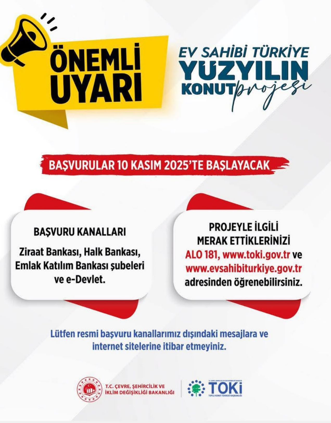 SOSYAL KONUT TOKİ PROJESİ